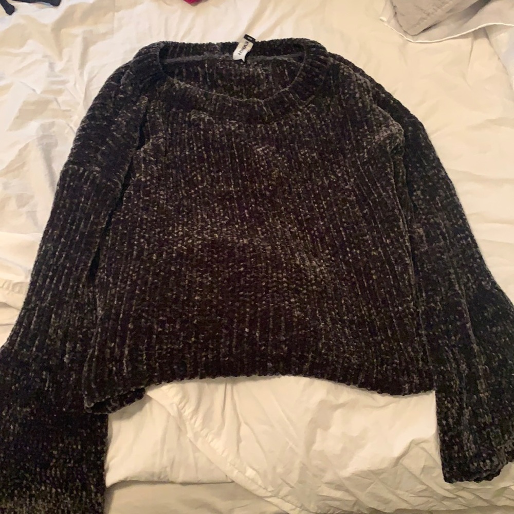 Dark green sweater